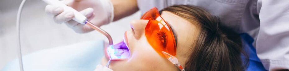 Teeth whitening procedure